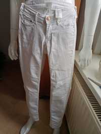 Spodnie damskie jeansy H& M