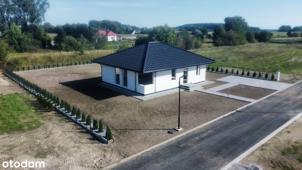 Nowy dom parterowy 105m2 na zamkniętym osiedlu. Nie przegap okazji.