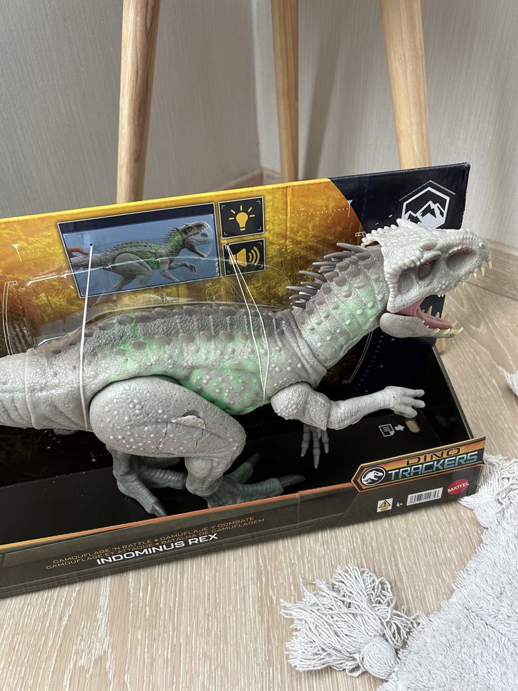 Індомінус рекс динозав великий Jurassic World HNT63  Mattel оригінал