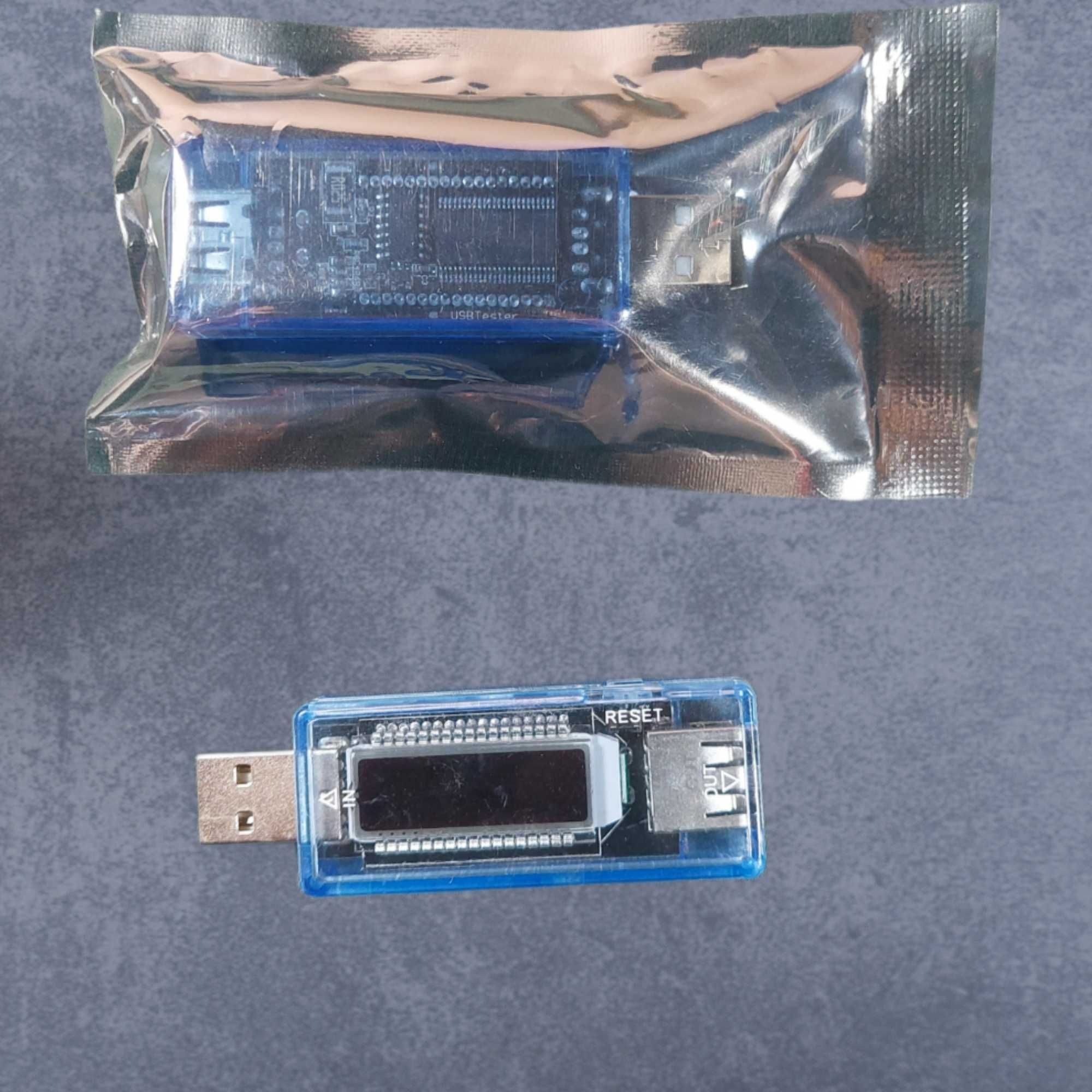 Мини USB тестер напряжения, тока и ёмкости - юсб тестер KWS-V22-1