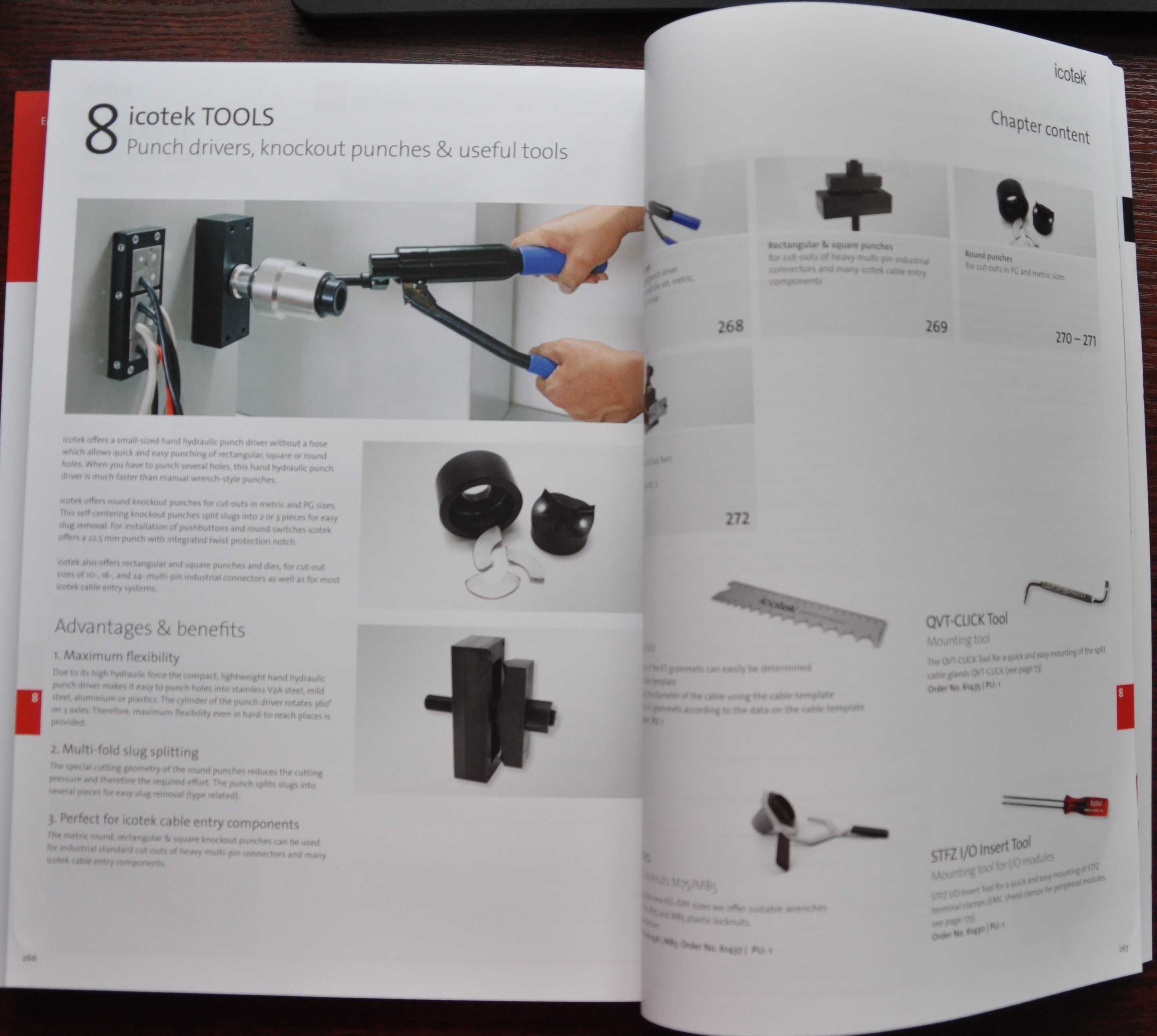 Каталог ICOTEK Cable management systems Системы управления кабелем