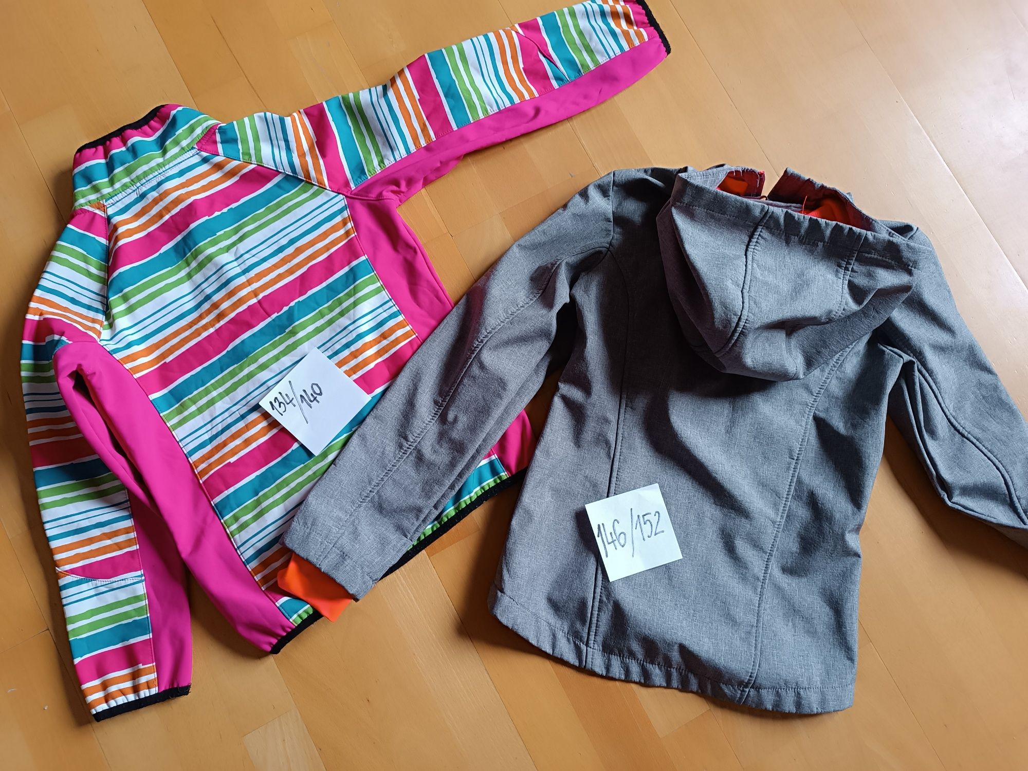 2 x Softshell rozm 134/40 i 46/152