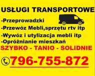 Przeprowadzki Transport Utylizacja mebli Bełchatów Tanio