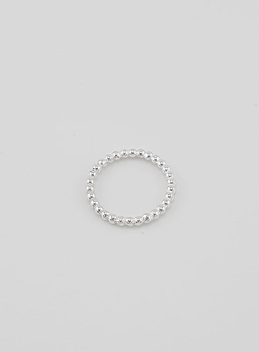 Obrączka srebrna pr.925 kulkii rozm.9