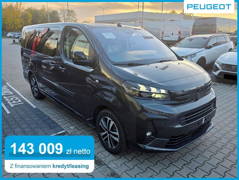 Peugeot Traveller Long L2H1 Business EAT8 2.0 180KM !! Nawigacja !! Elektryczne Drzwi !!