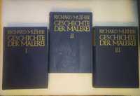 История живописи . Ричард Мутер 1930 в 3 томах Немецкий язык