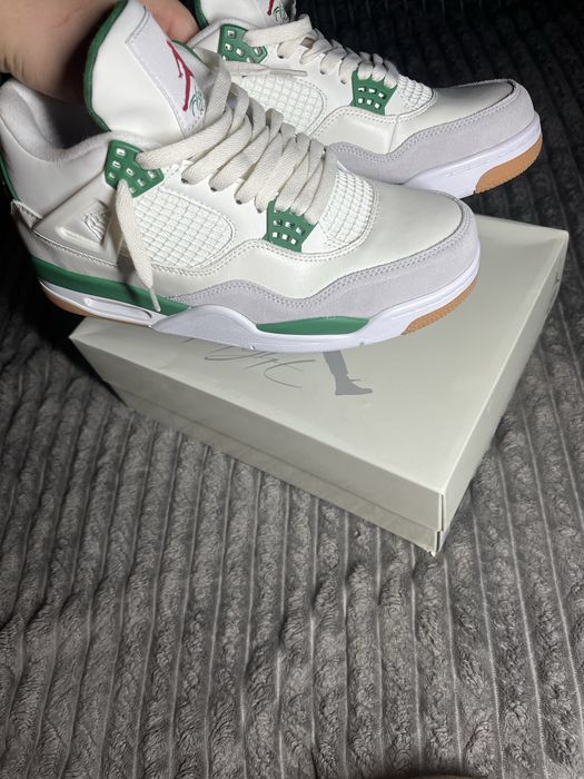 nike air jordan 4 sb green 42