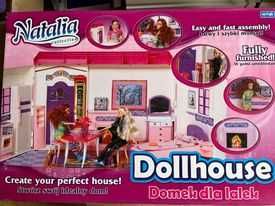 Domek dla lalek Natalia Barbie XXL Nowy