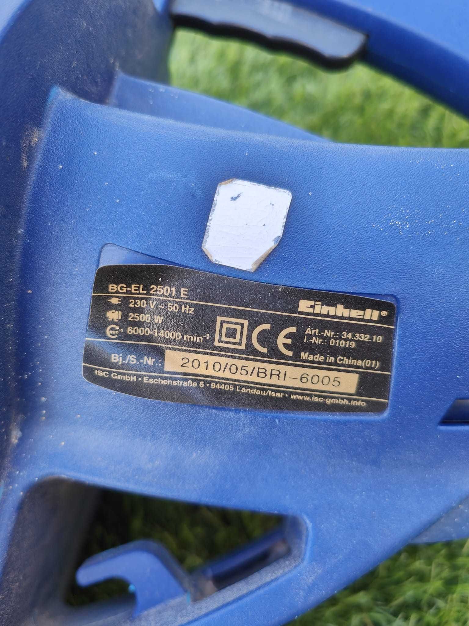 Aspirador/Soprador de folhas elétrico Einhell BG-EL 2501 E