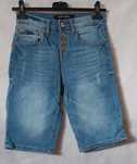 Spodenki męskie młodzieżowe jeans szorty Denim Rebel 34 152/158