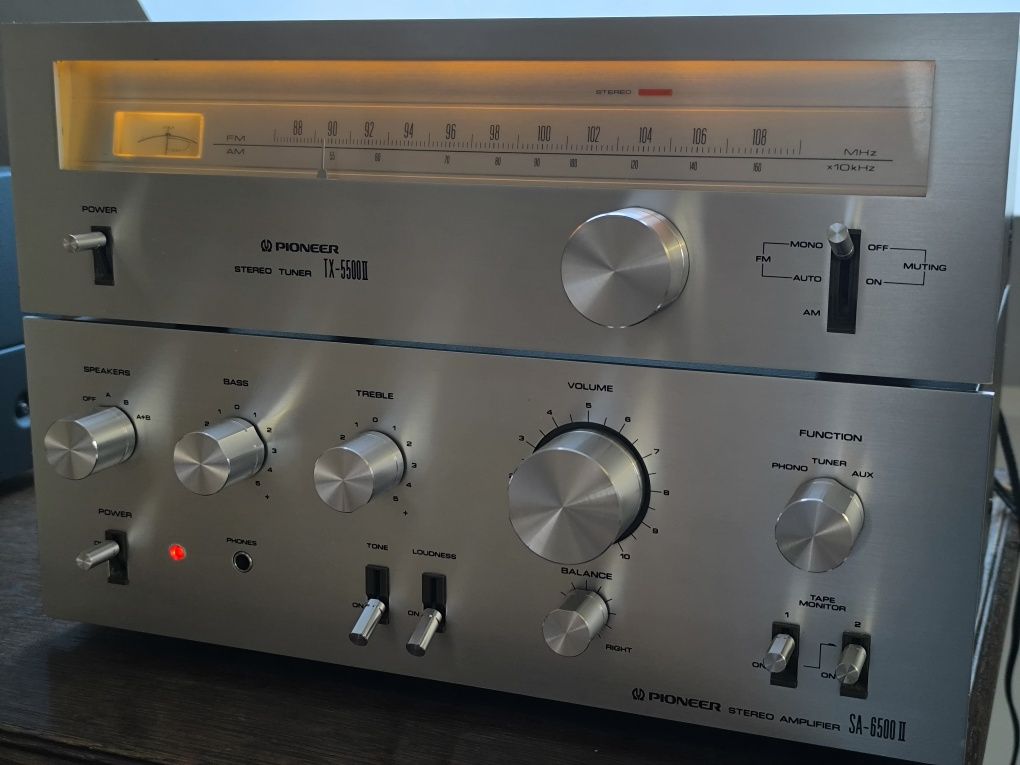 Pioneer zestaw sa-6500 2 i tx 5500 2