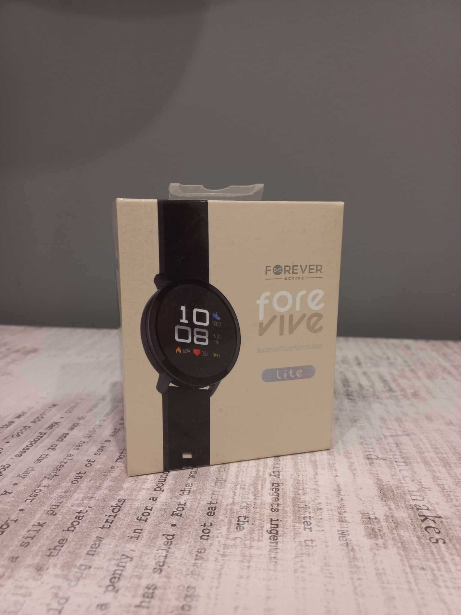 Zegarek smartwatch forever forevive lite sb-315 czarny nowy