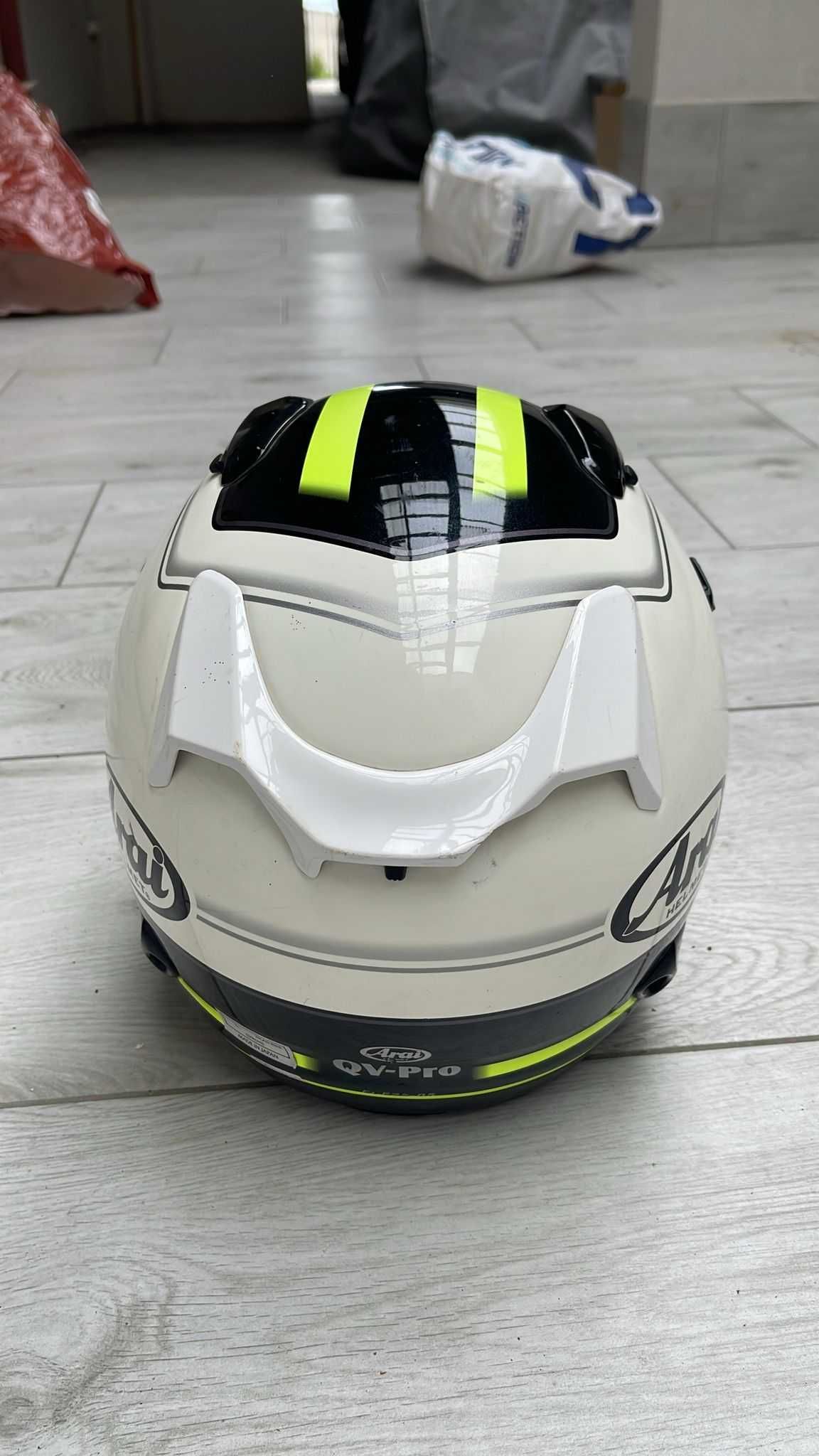 Używany kask motocyklowy Arai QV-Pro, RL 59cm, made in Japan