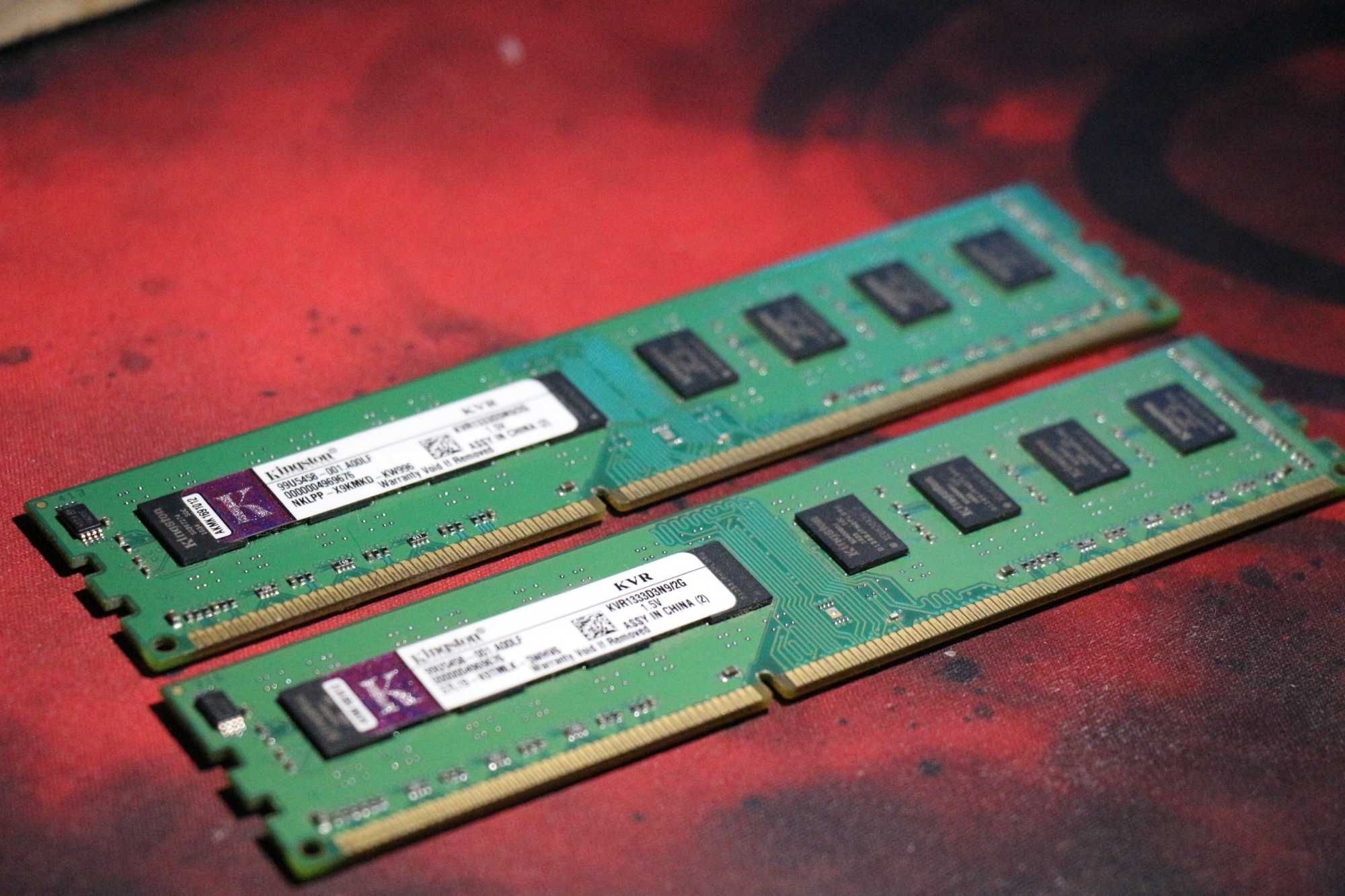 Ram Kingston kvr1333d3n9 2x2GB