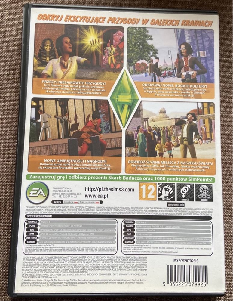 The Sims 3 Wymarzone Podróże