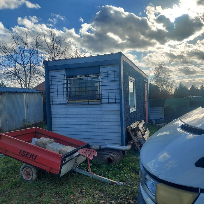 Kontener lzns 2400x6400cm socjalny pawilon bar domek letniskowy