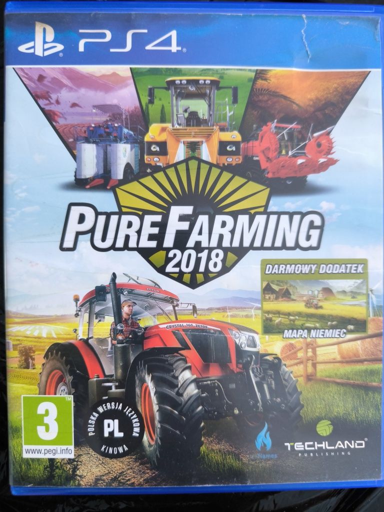 Ps4 Pure Farming 2018 pl możliwa zamiana