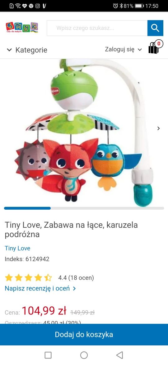 Karuzela Tiny Love