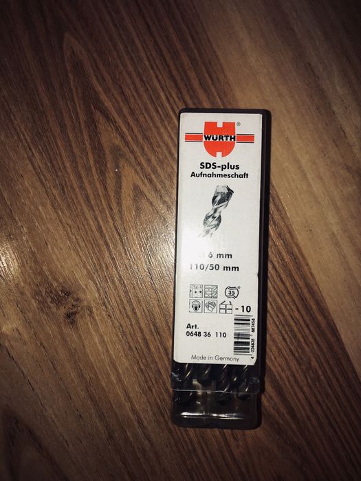Würth Wiertło udarowe SDS Plus LongLife 6 mm