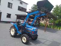 Mini Traktorek Iseki Landleader215 21km Wspomaganie Rewers 4x4 Z TUREM
