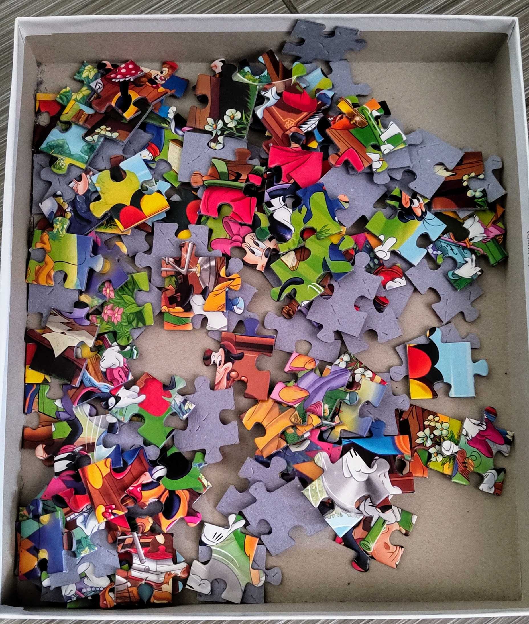 Puzzle 2 obrazki Myszka Mickey Clementoni 2 x 60 szt.