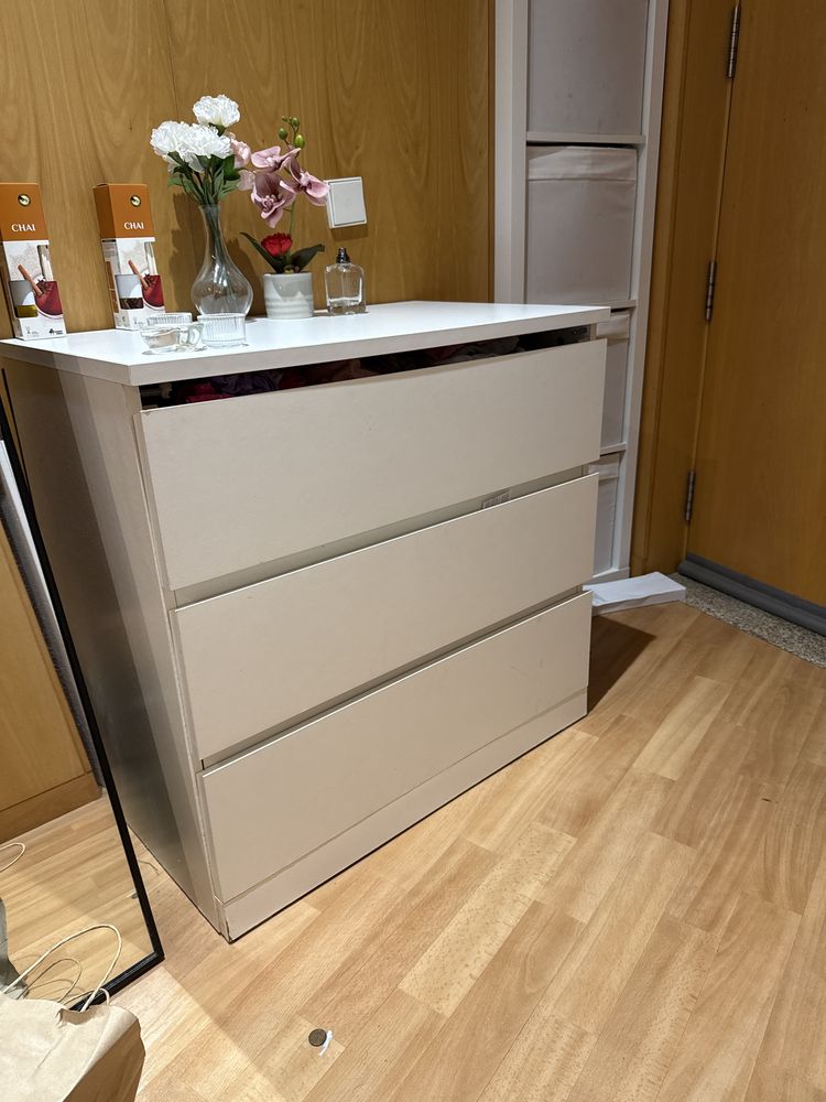 Comoda Ikea 3 gavetas