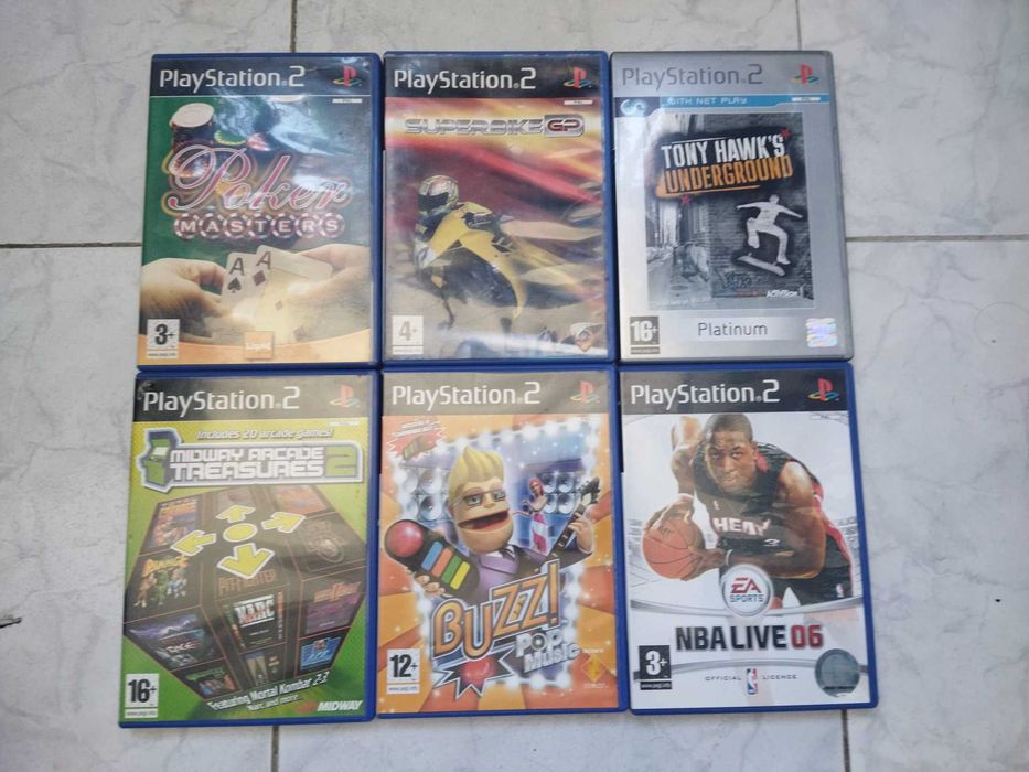 Jogos Originais PS2