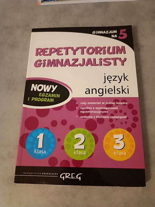 Repetytorium gimnazjalisty język angielski