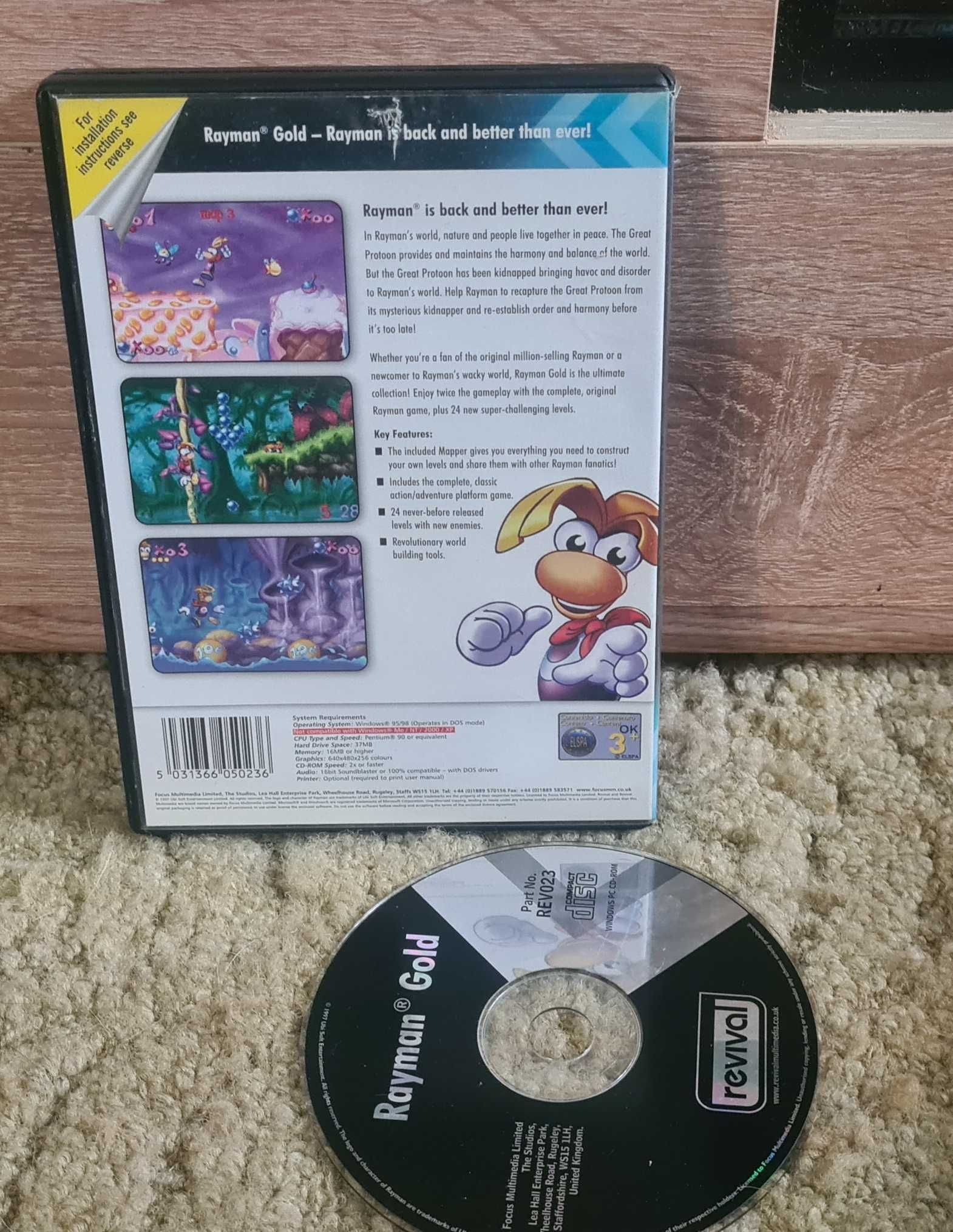 Rayman Gold / PC / ANG /BDB/