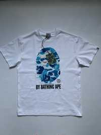 футболка bape abc camo by bathing ape tee white