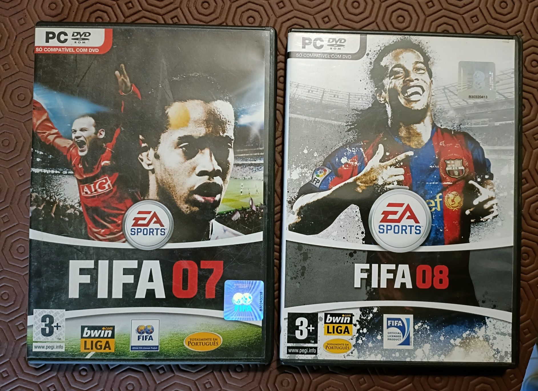 FIFA 07 e FIFA 08