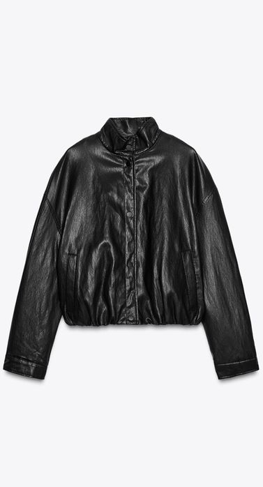Нова колекція Zara!Бомбер з високим коміром(M)