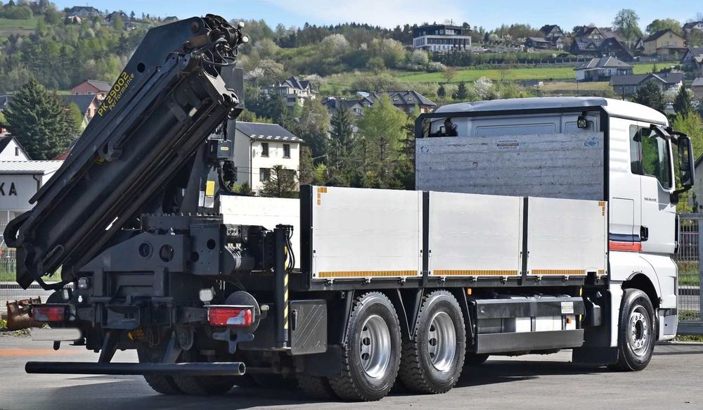Бортовий MAN TGX 26.440 кузов 6,4м кран маніпулятор Palfinger PK 29002