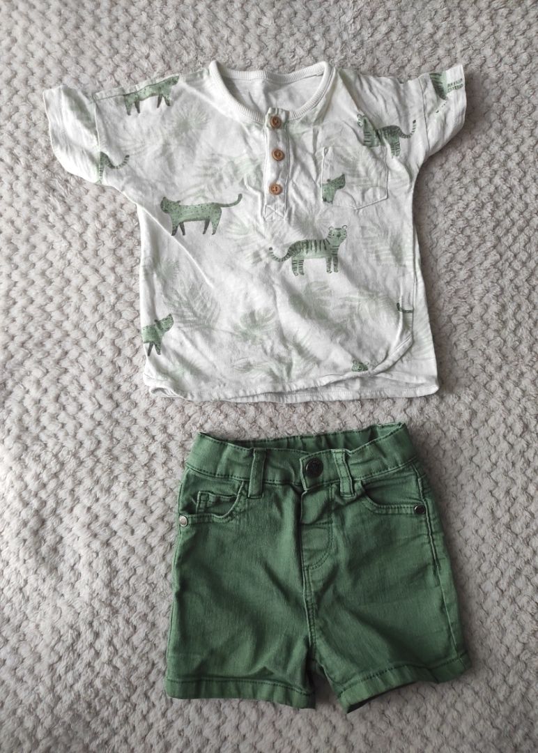 Літній одяг на хлопчика 12-18 міс шорти, футболки, ромпер, комбінезон