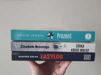 3 książki pt. "Preznet", "Córka kogoś innego", "Easylog"