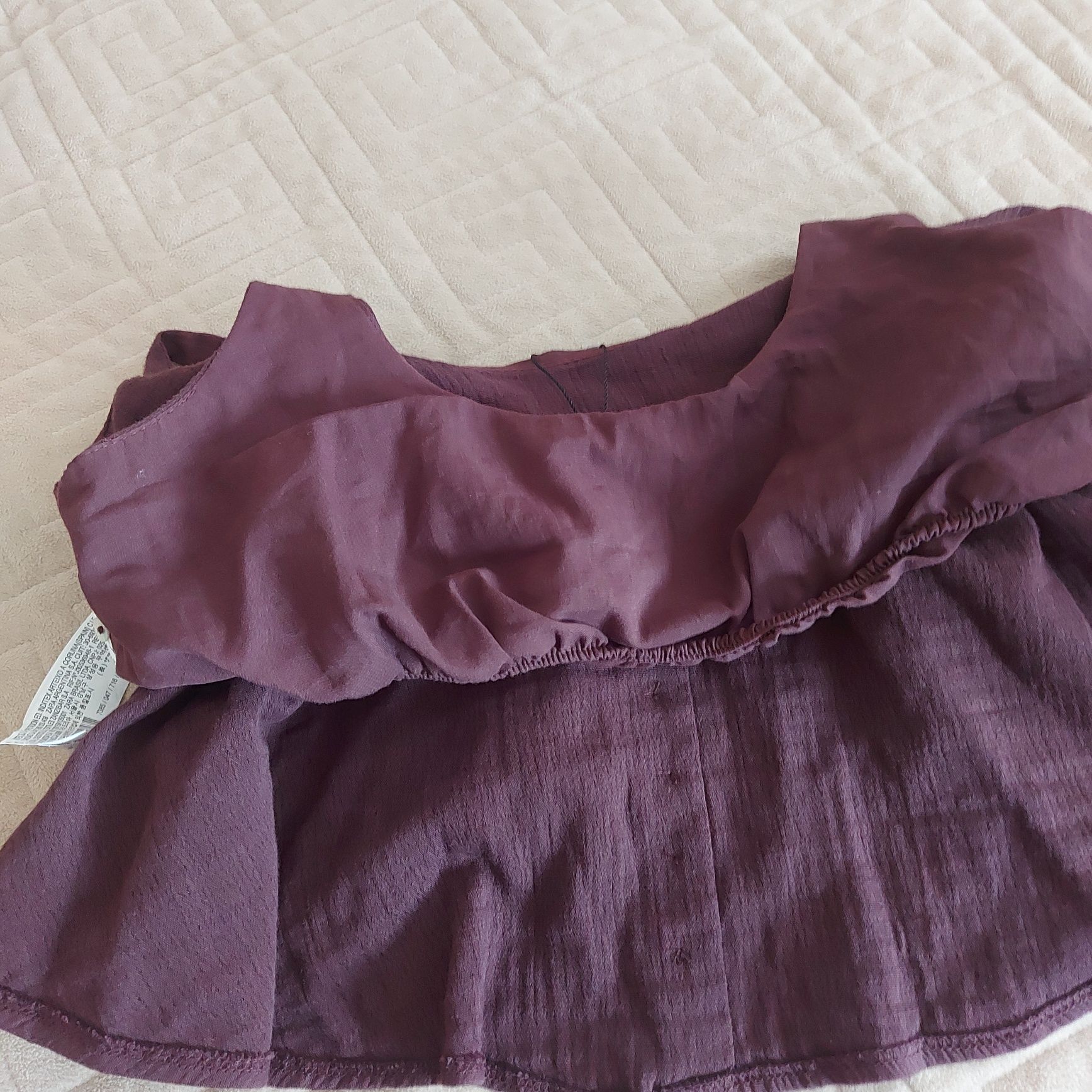 Топ# вкорочена майка Zara