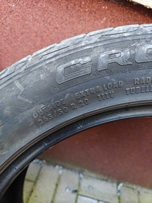 2 Opony letnie SUV 20 cali ~~ Continental Cross Contact UHP 265/50 R20