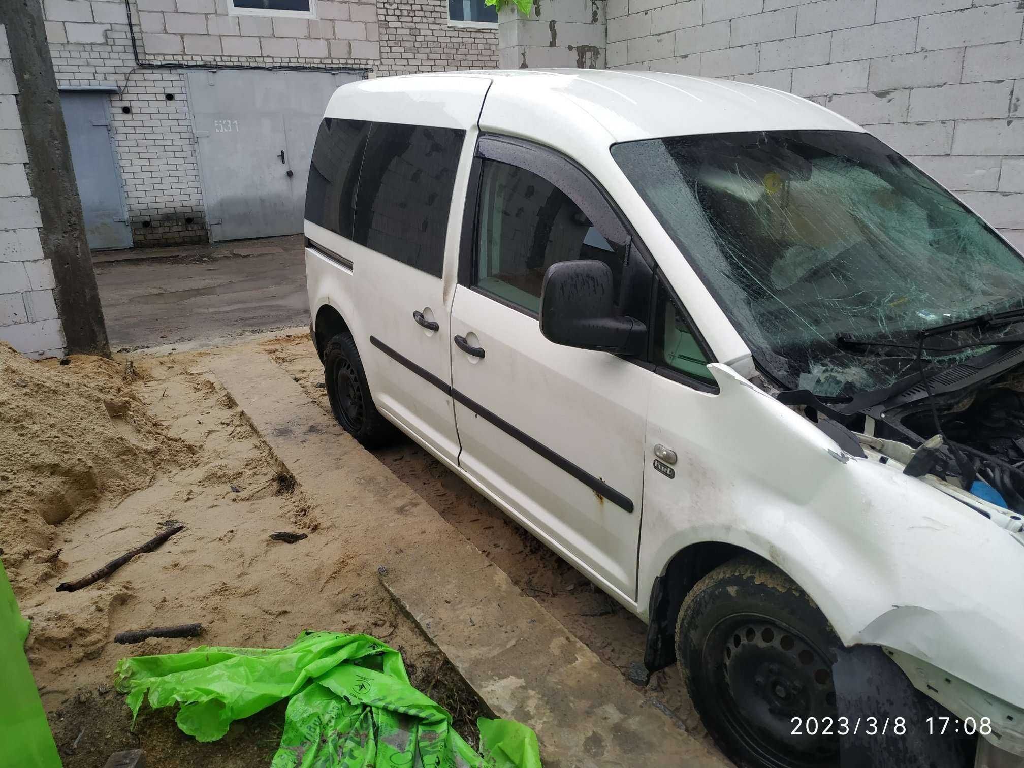 Скло в двері vw caddy, разборка,шрот, сто