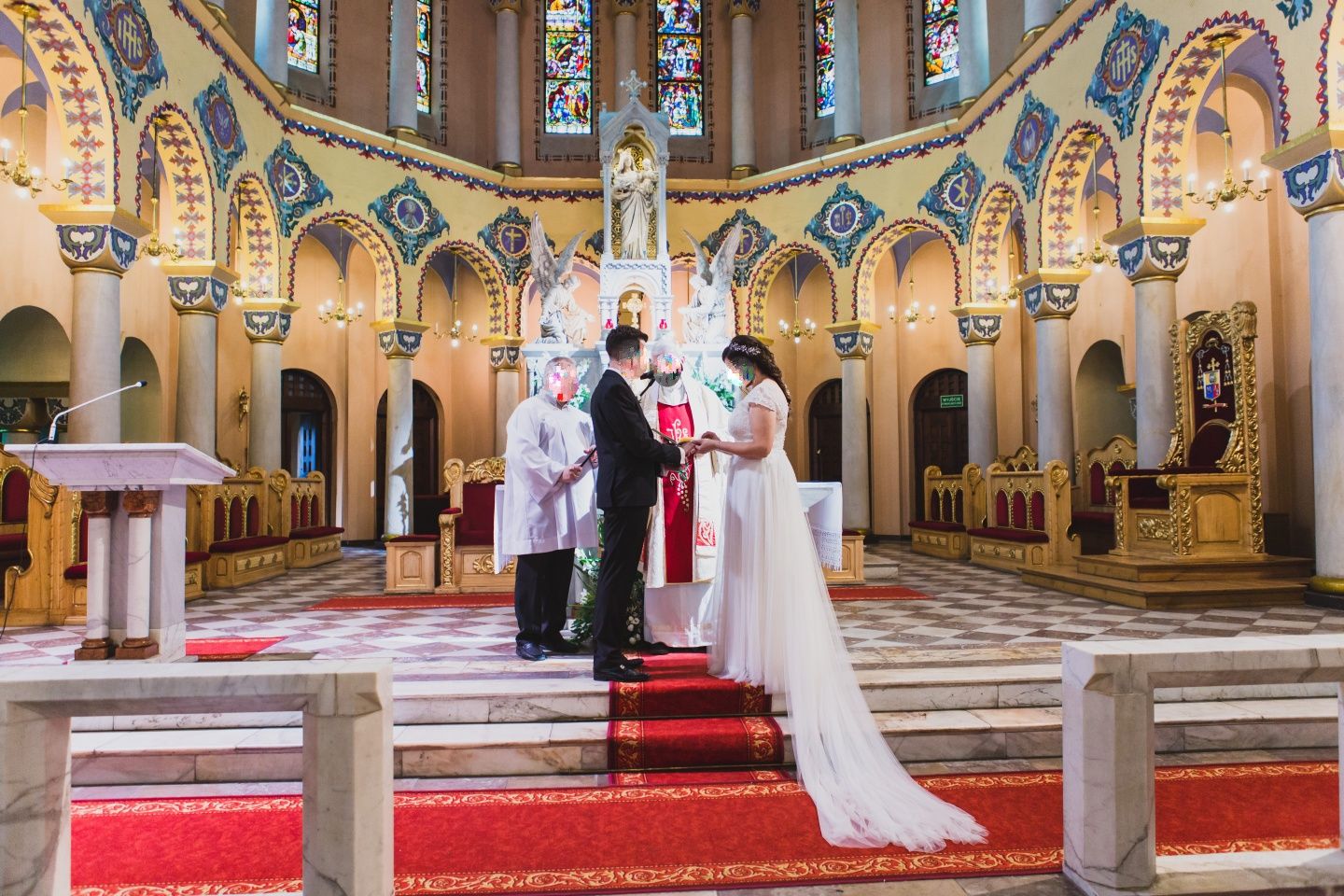 Suknia ślubna w kolorze ivory - rozmiar 44 / 46