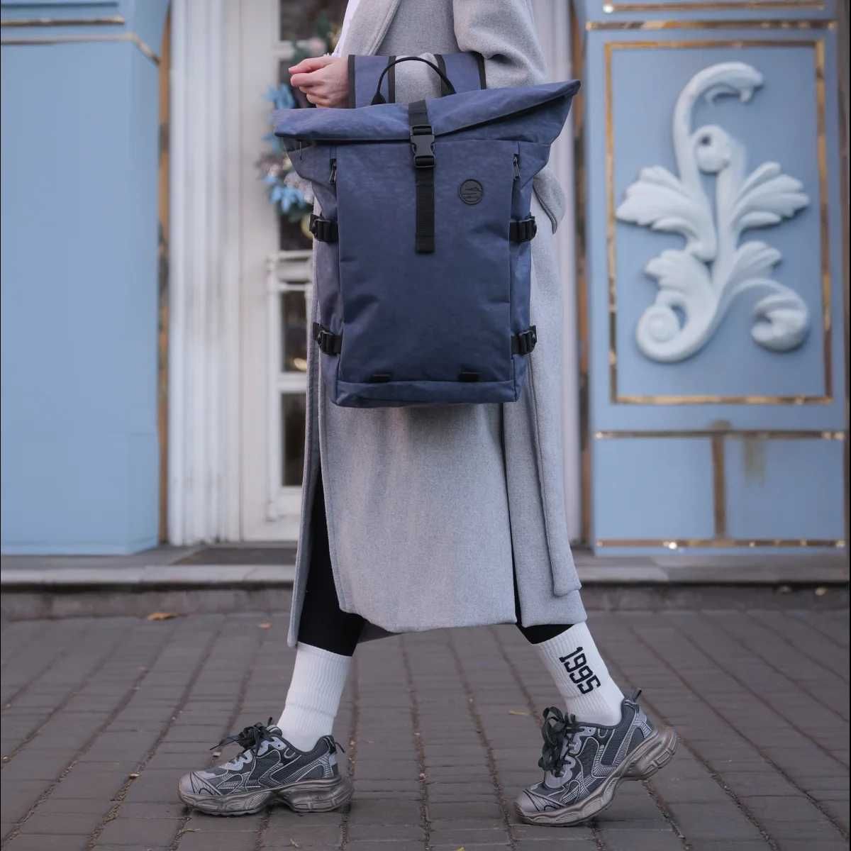 Рюкзак Ролтоп Nomad синій