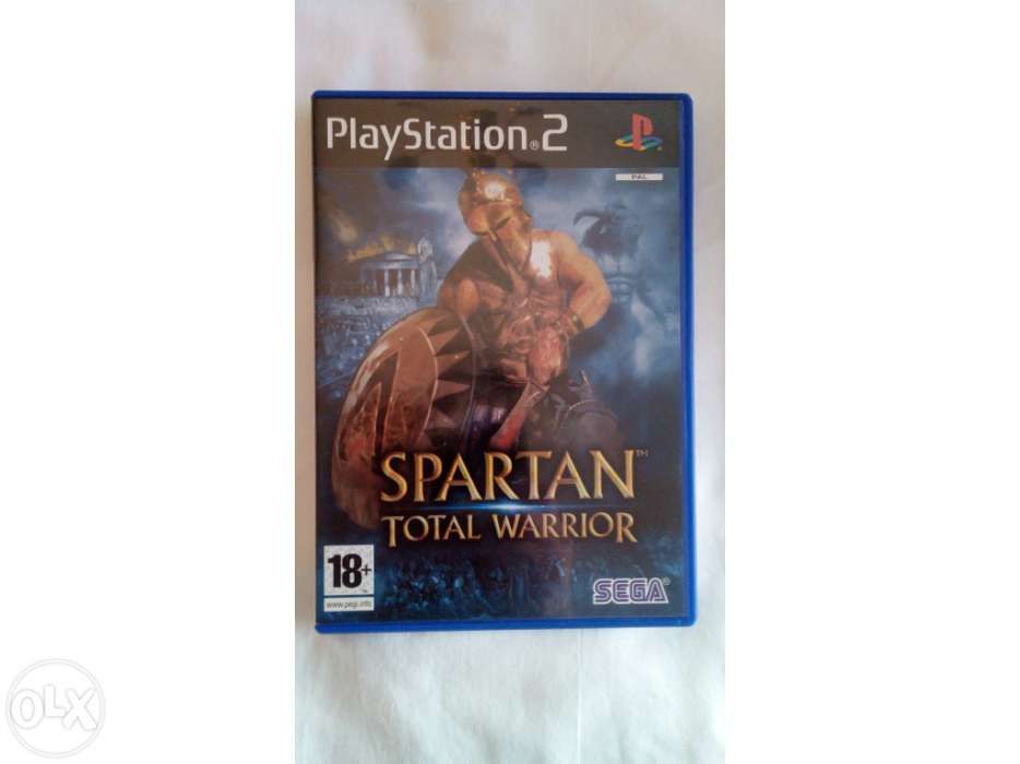 Jogo de Playstation 2 - spartan total warrior