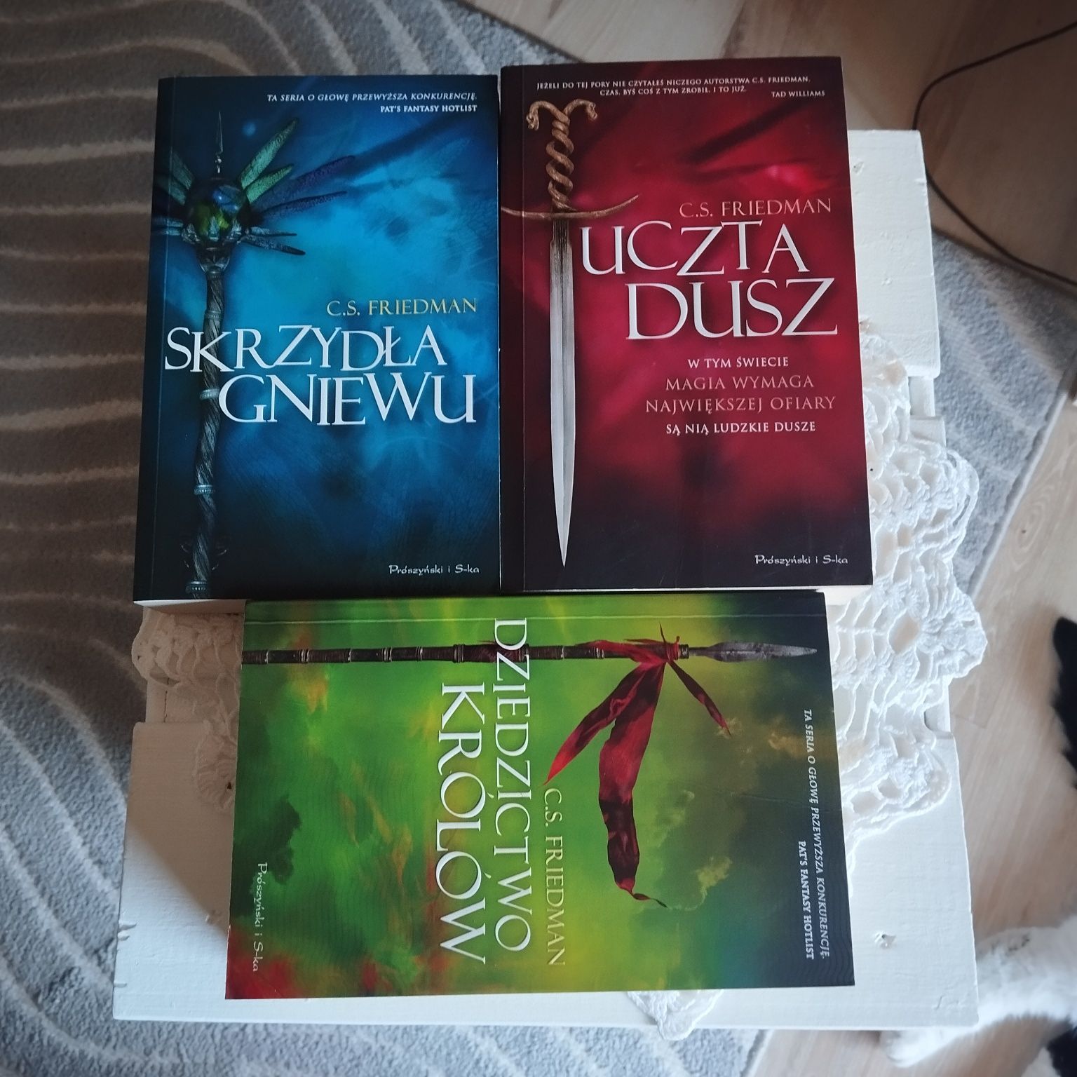 Trylogia Magistrów C.S. Friedman tomy 1-3