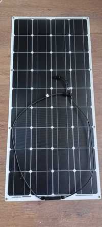 Elastyczny panel fotowoltaiczny mono Dokio 100W 12V kamper solar