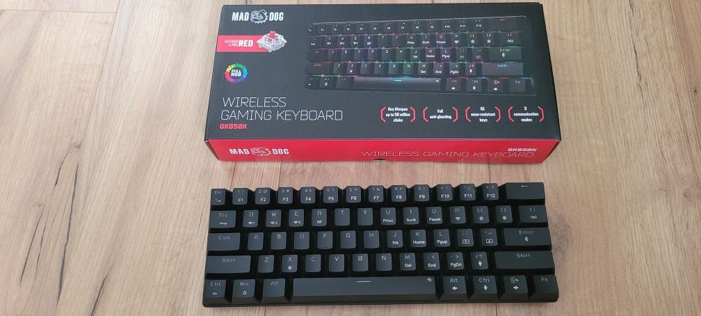 Klawiatura bezprzewodowa Maddog GK850K