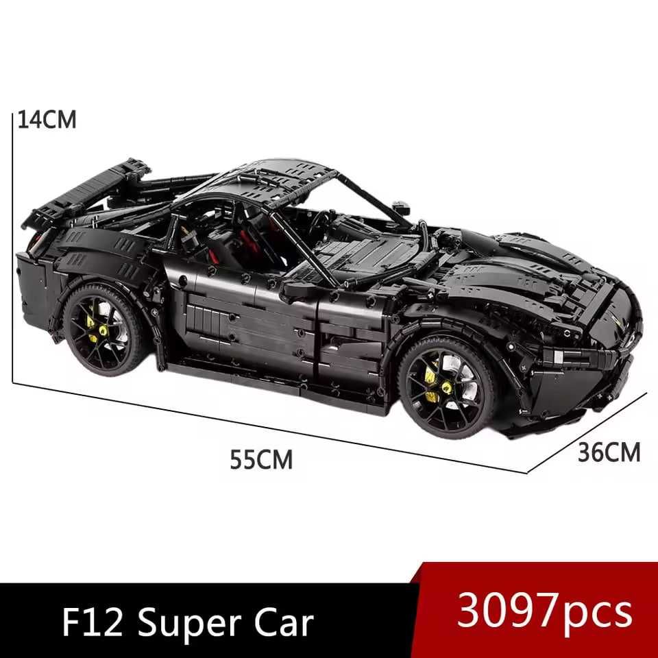 Конструктор Technic Ferrari F-12 Berlinetta. Масштаб 1:8. 3097 деталей