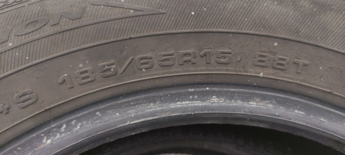 Opony zimowe z 2020r 5mm 185/65/15 Dębica 3N