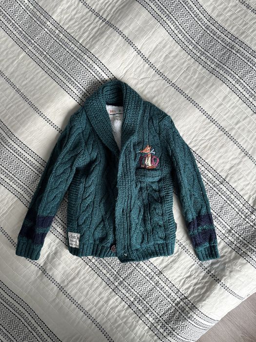Теплий вʼязаний кардиган, кофта