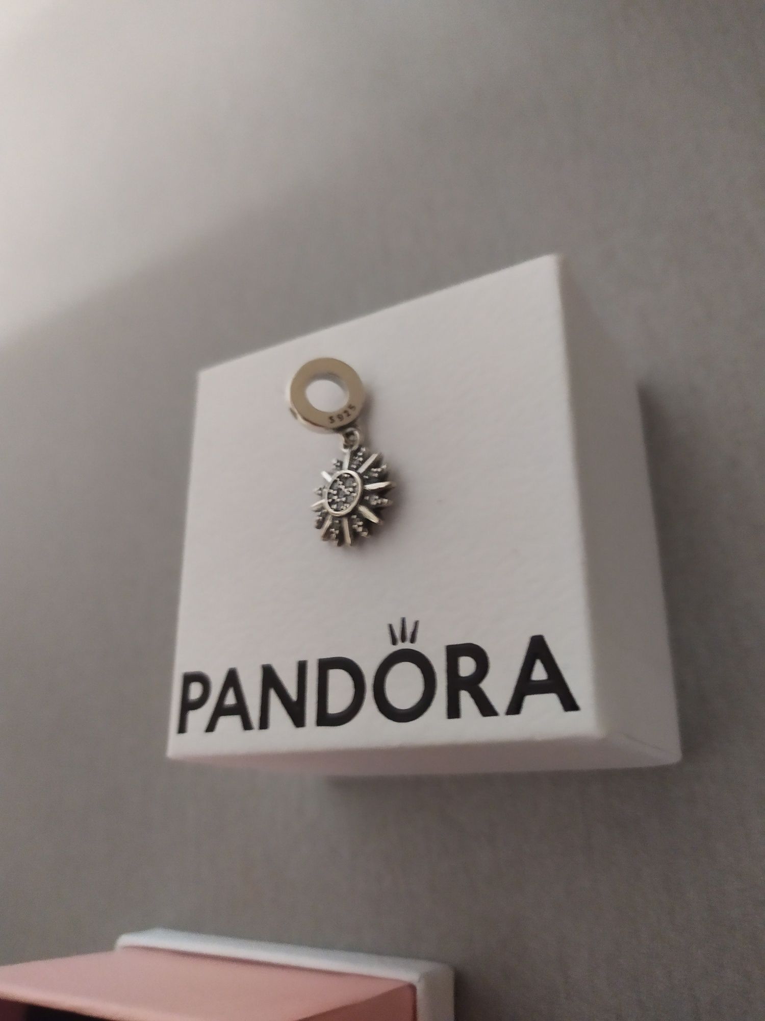 Charms zawieszka S925 słońce do Pandora Moments nowe wiszący prezent