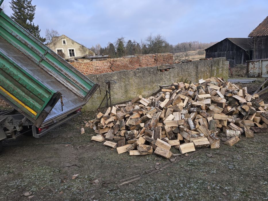 Drewno opałowe I kominkowe Transport gratis