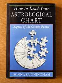 Książka how to read your astrological chart donna cunningham